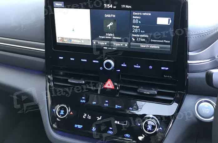 poste radio voiture écran tactile motorisé